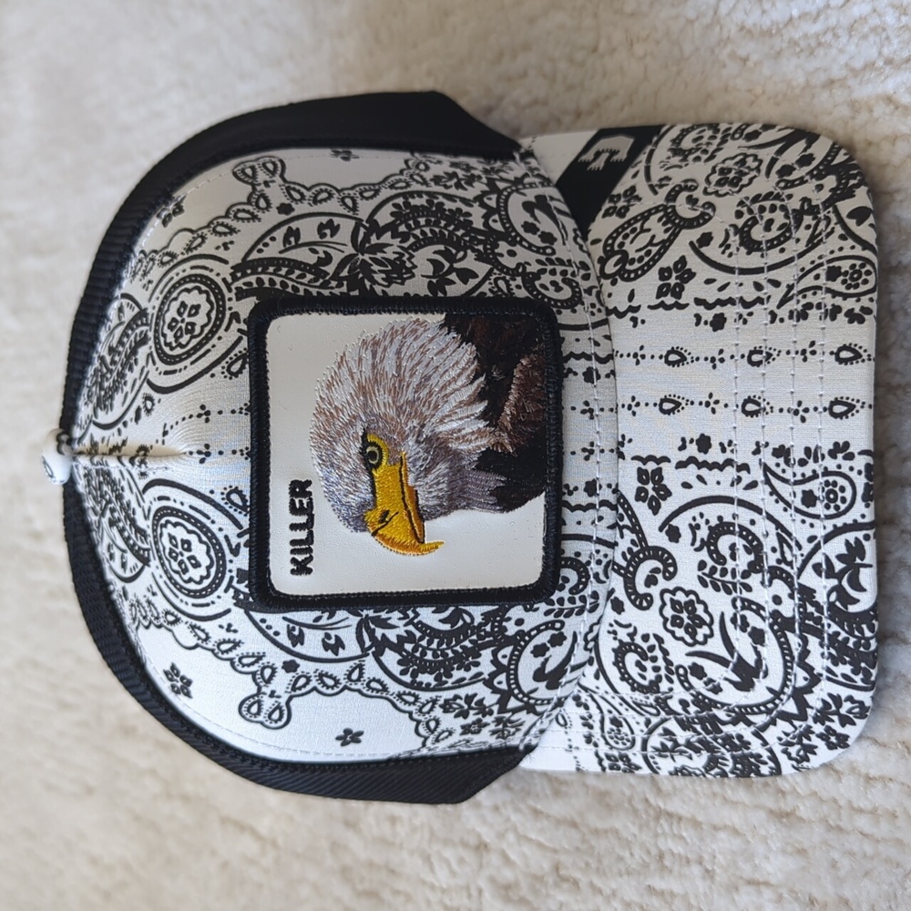 Goorin Bros Killer Bald Eagle Animal Farm Snapback Trucker Hat
